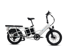 XPedition2 Stratus White Long-Range Dual-Battery eBike