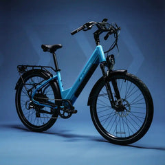 XPress2 Raindrop Blue Cruiser eBike