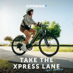 XPress2 Pine Green Commuter eBike