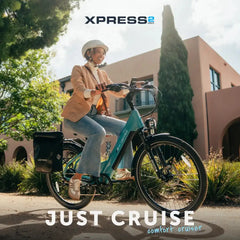 XPress2 Raindrop Blue Cruiser eBike