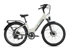 XPress2 Stratus White Cruiser eBike