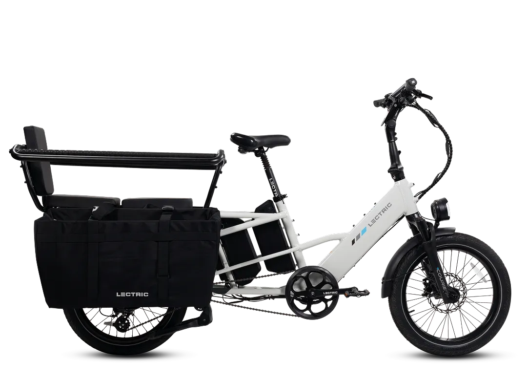 XPedition2 Stratus White Long-Range Dual-Battery eBike